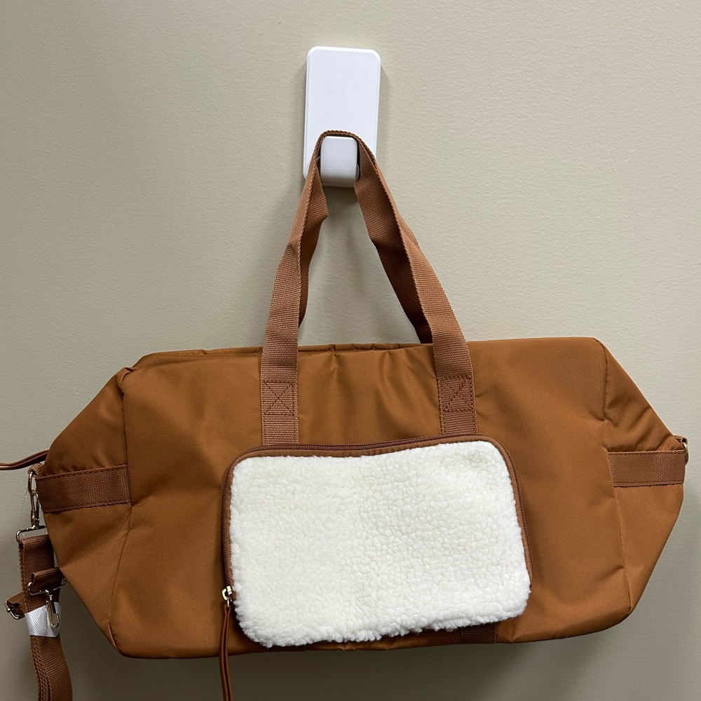 DSW fabric weekender bag.  New/never used